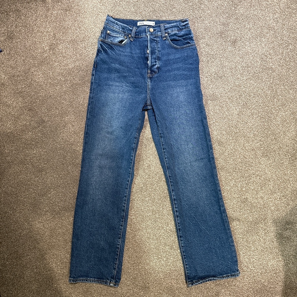 Zara straight leg denim